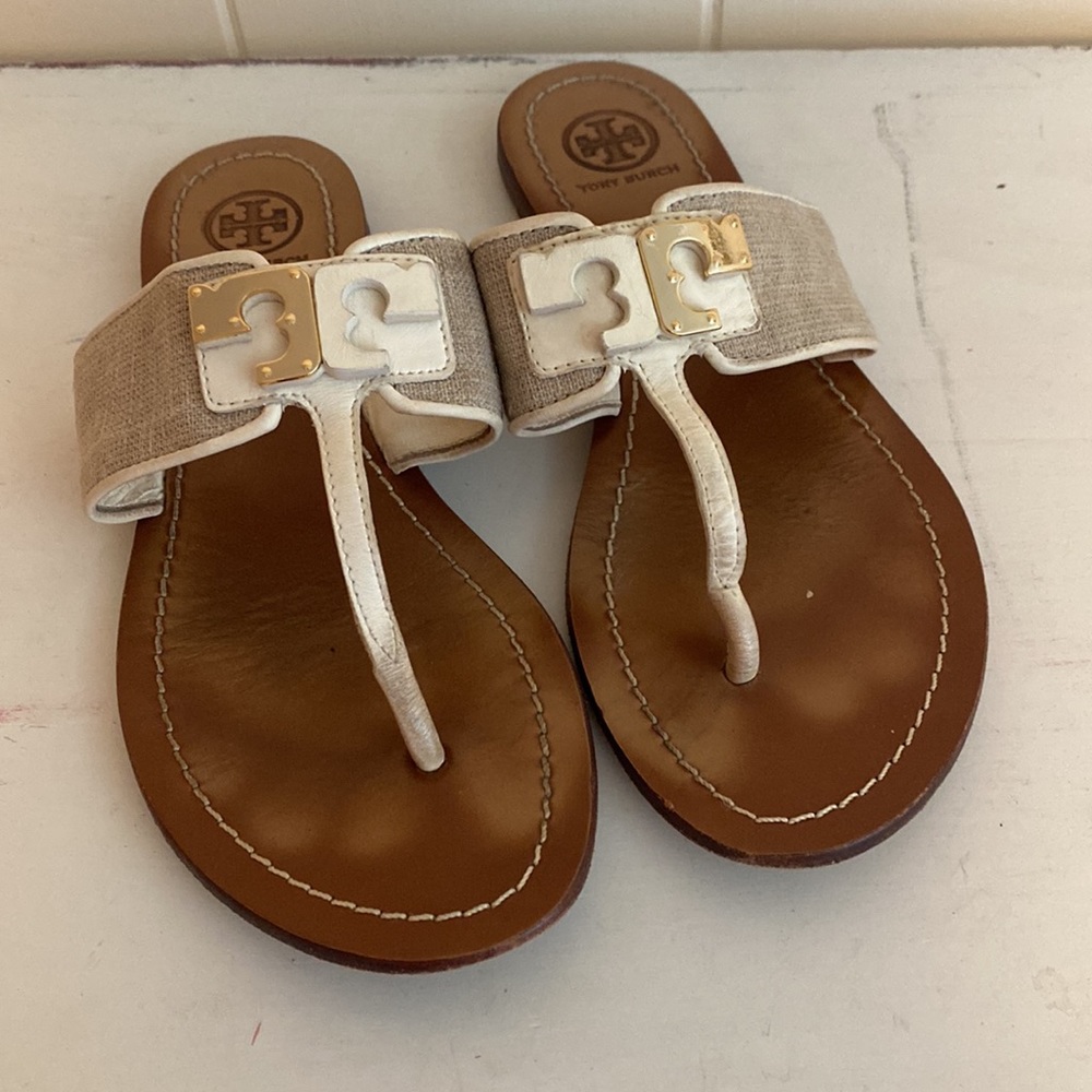 Tory Burch Leather Sandals